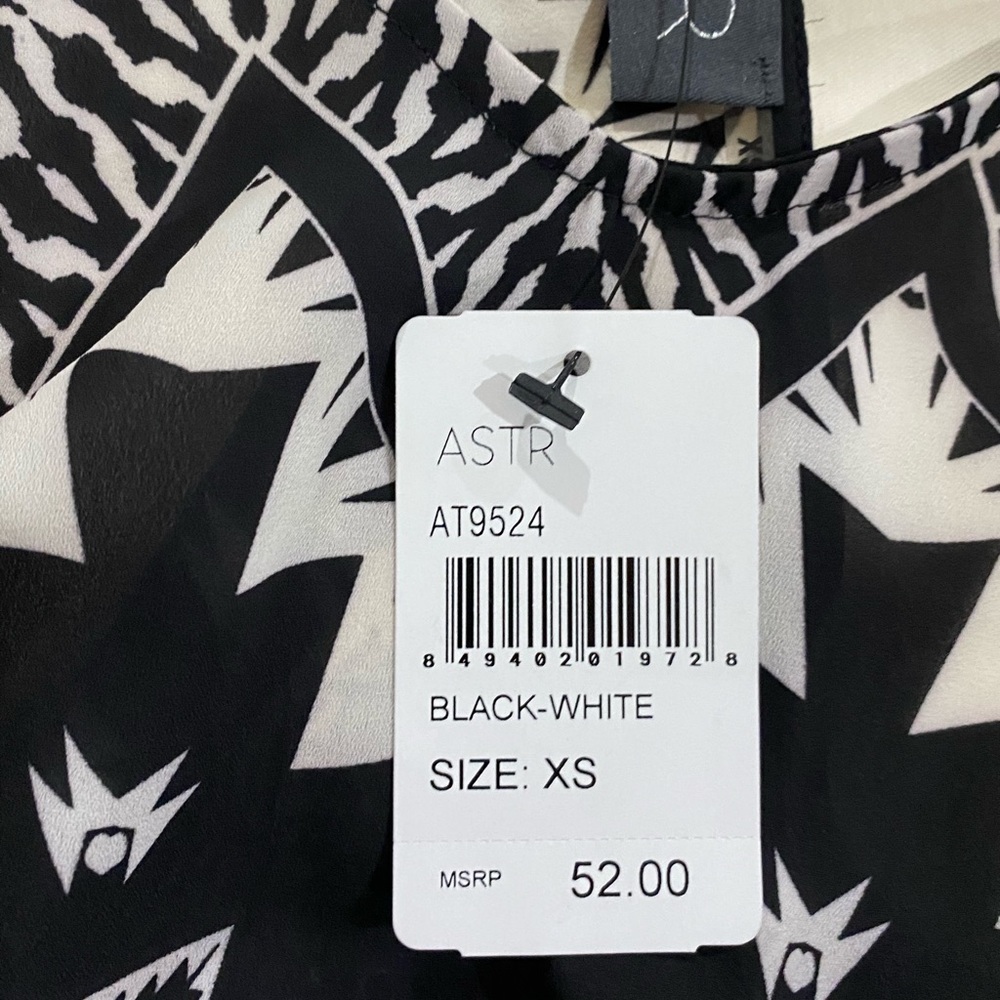 Nwt Astr Aztec Print Top - image 4